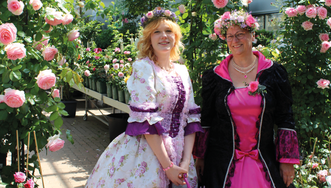 Rosenfest mit Rosentaufe am 13. Juni